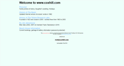 Desktop Screenshot of coxhill.com